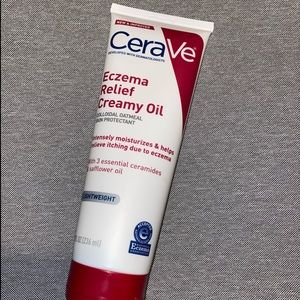 NWOT CeraVe Eczema Relief Creamy Oil Lightweight